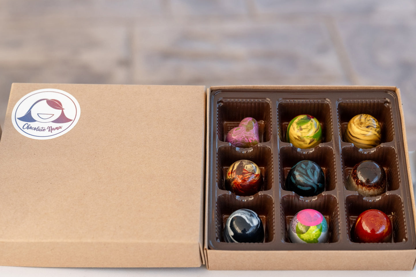 9 piece bonbon variety box
